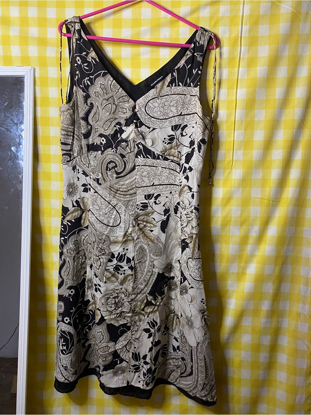 ELLEN TRACY SILK DRESS